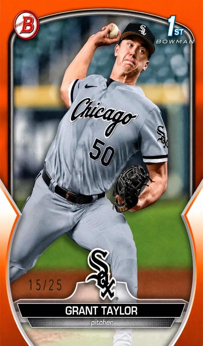 Grant Taylor 2023 bowman Bowman Draft