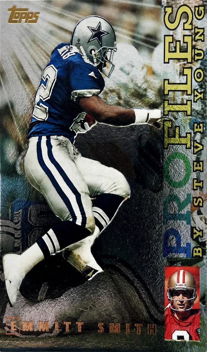 Emmitt Smith 1995 topps