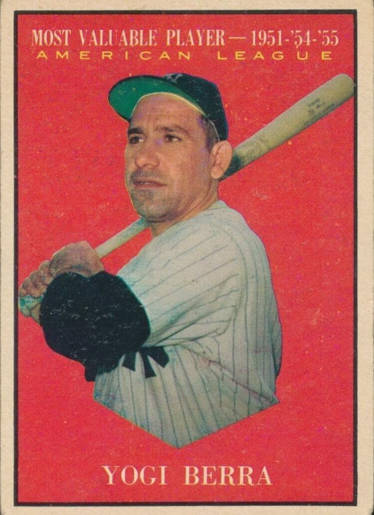 Yogi Berra 1961 topps Topps