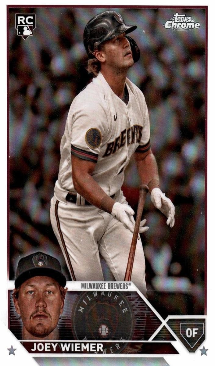 Joey Wiemer trading card