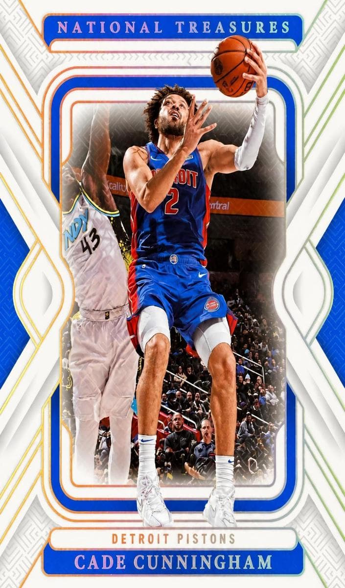 Cade Cunningham trading card
