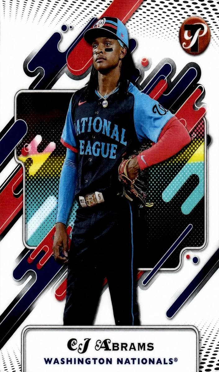 CJ Abrams 2025 topps Topps Pristine