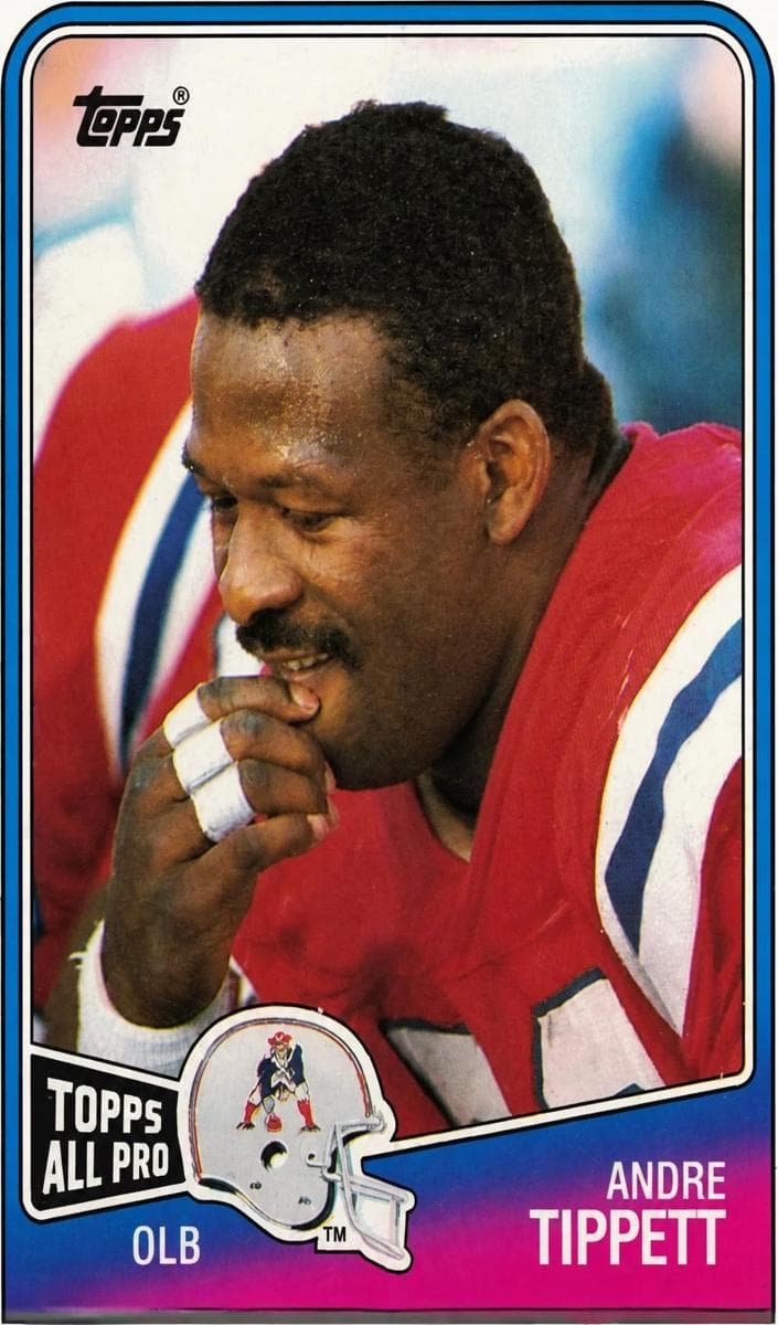 Andre Tippett 1988 topps Topps