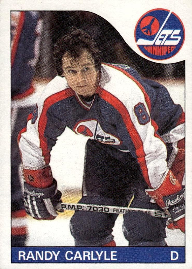 Randy Carlyle trading card