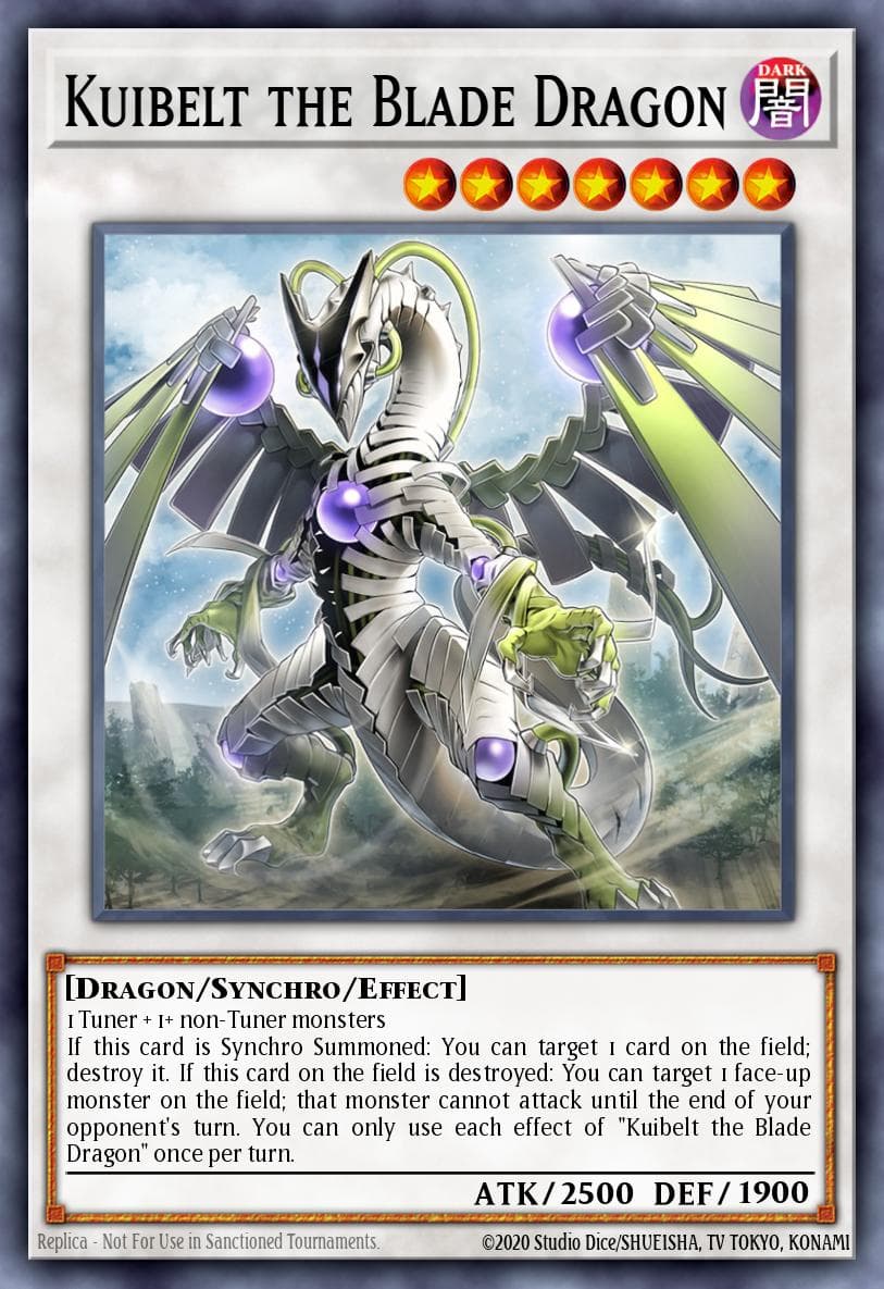 Kuibelt the Blade Dragon 2024 Yu-Gi-Oh! 25th Anniversary Tin: Dueling Mirrors
