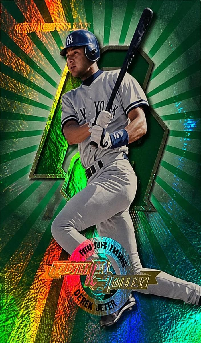 Derek Jeter 1997 panini Donruss