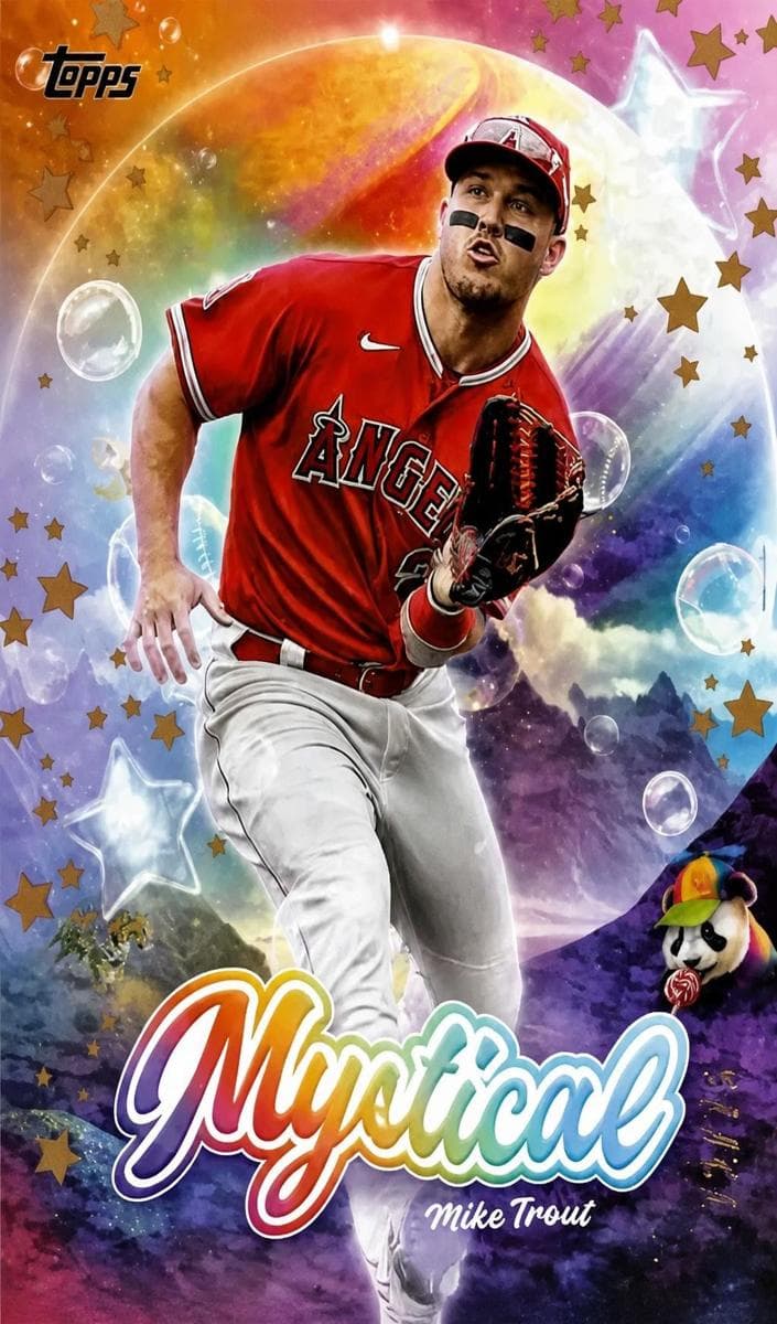 Mike Trout 2024 topps Topps Update