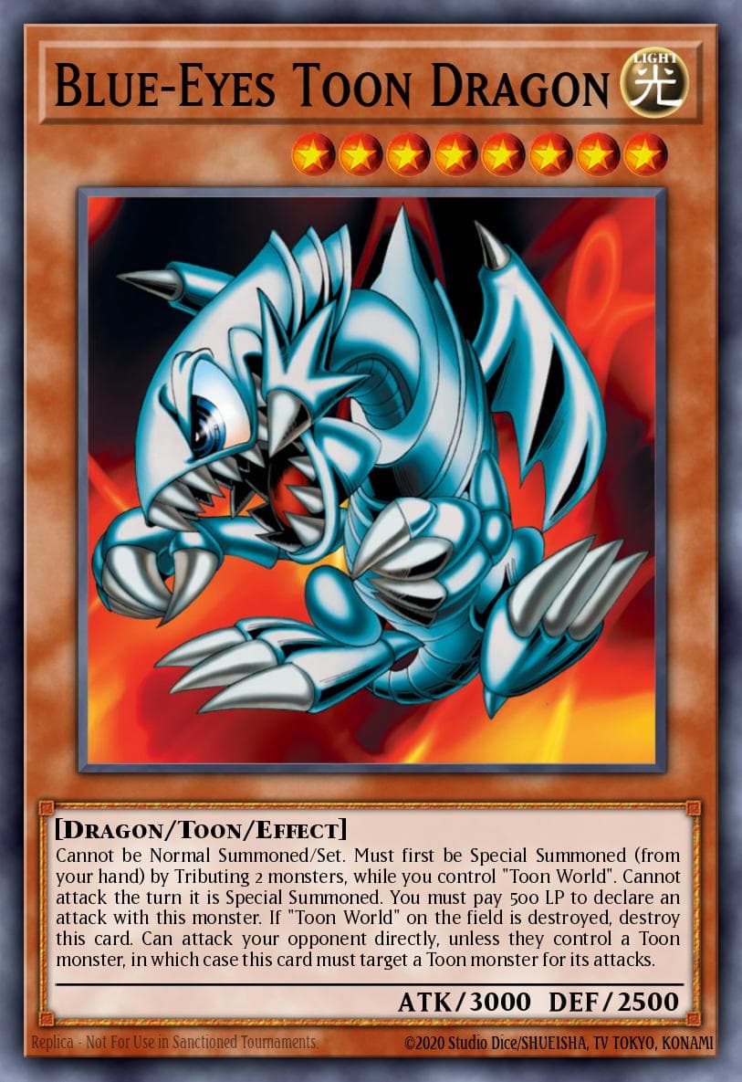 Blue-Eyes Toon Dragon #MRL-000