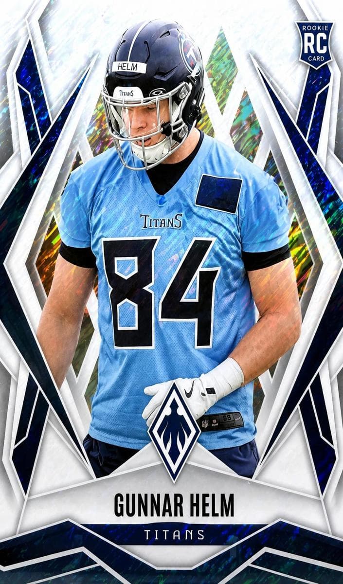 Gunnar Helm trading card