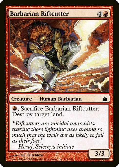 Barbarian Riftcutter #114