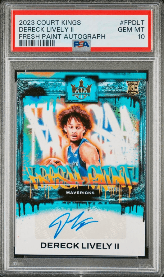 Dereck Lively II 2023 panini Panini Court Kings