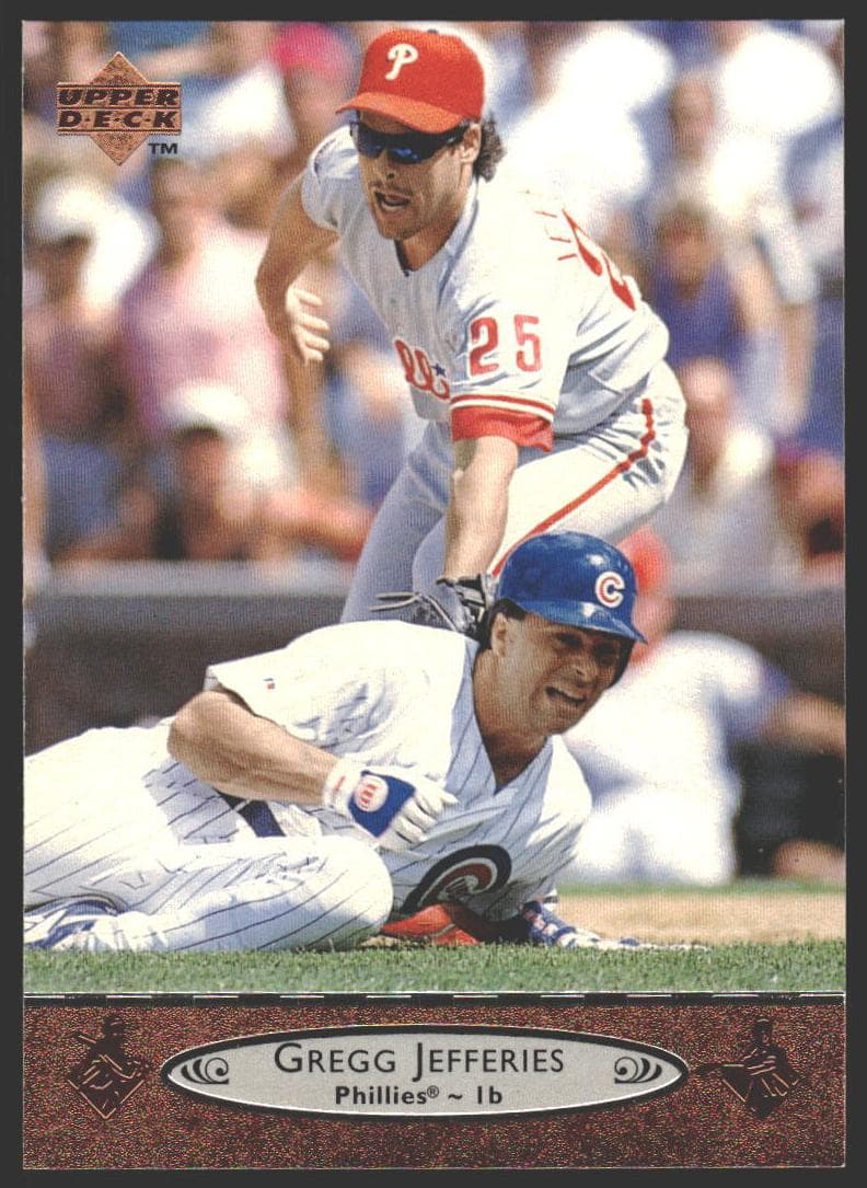 Gregg Jefferies 1996 upper-deck Upper Deck