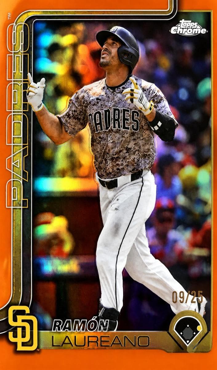 Ramon Laureano trading card