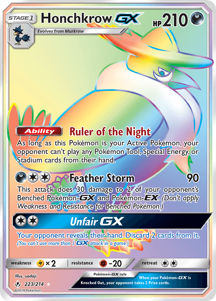 Honchkrow GX #223