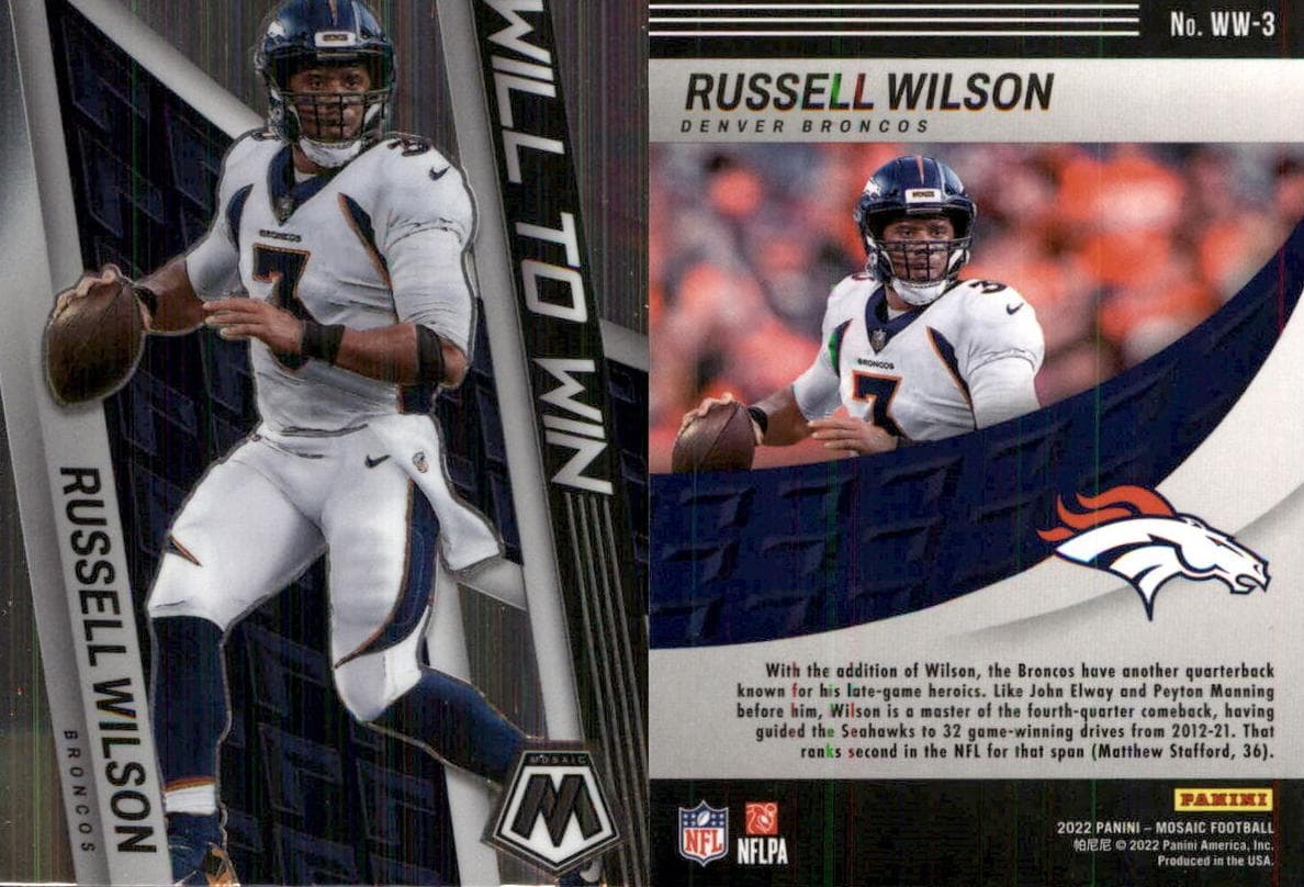 Russell Wilson #WW-3
