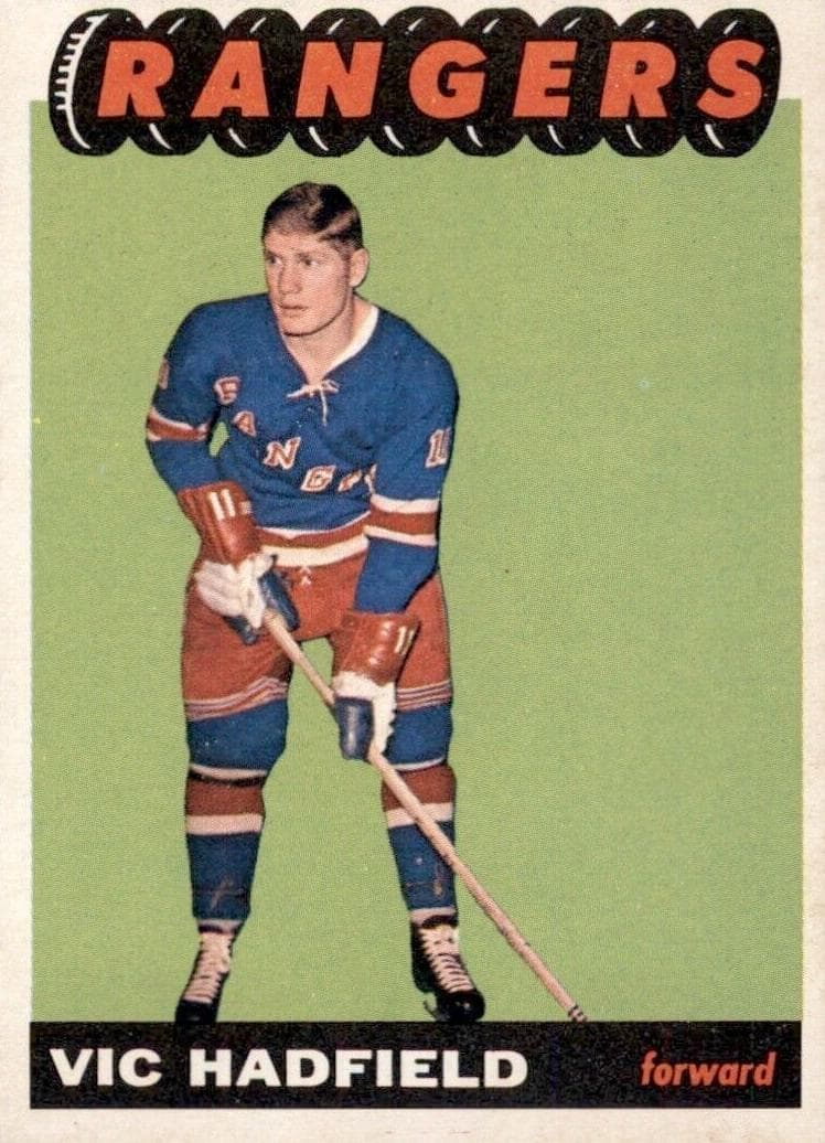 Vic Hadfield 1965 topps Topps