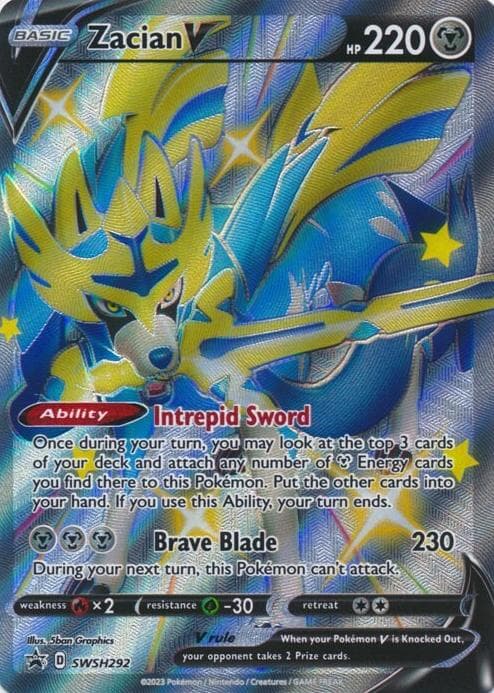 Zacian V #swsh292