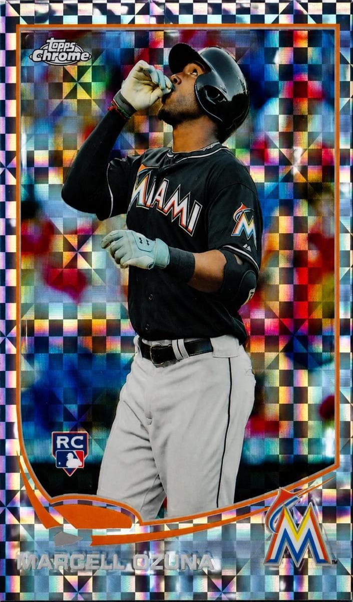 Marcell Ozuna 2013 topps Topps Chrome