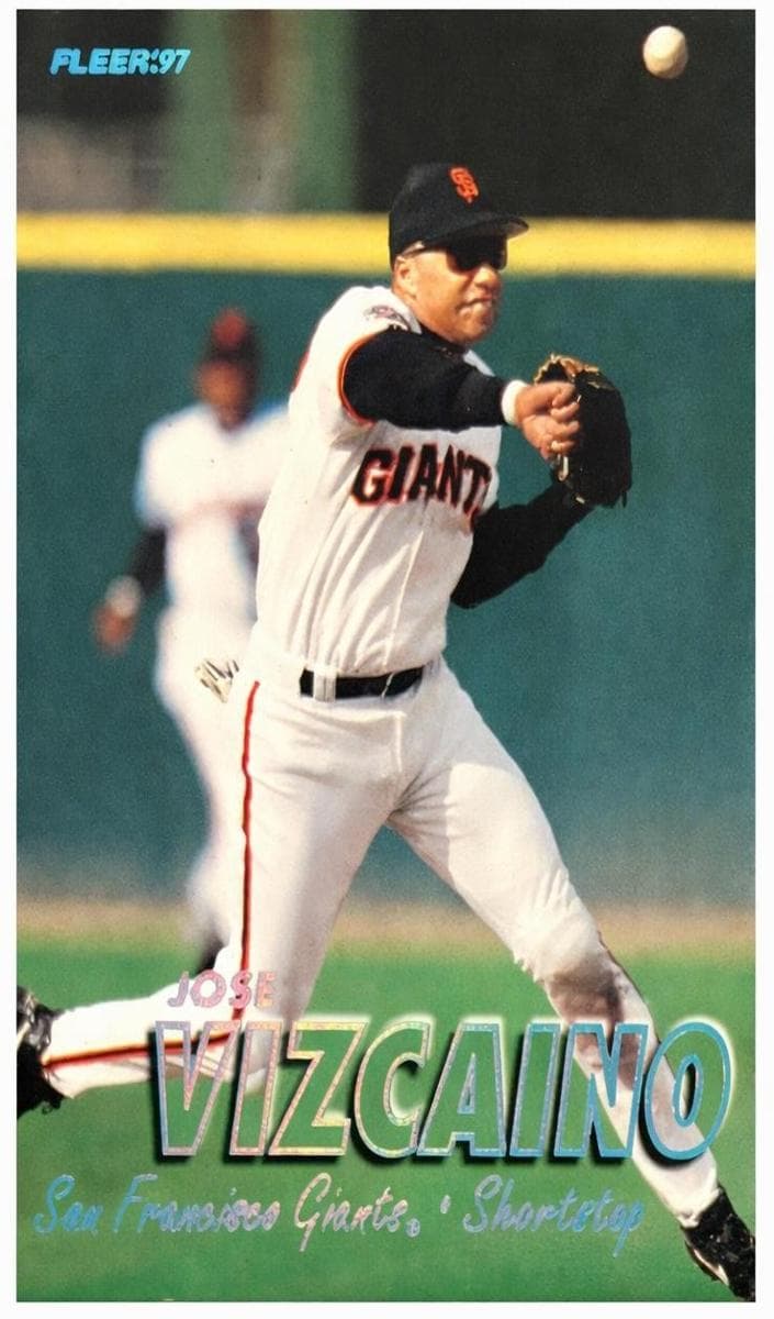 Jose Vizcaino 1997 fleer Fleer