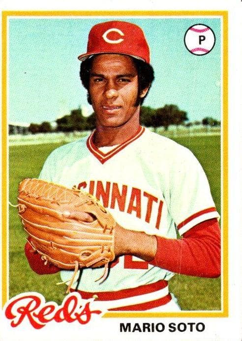 Mario Soto 1978 topps Topps
