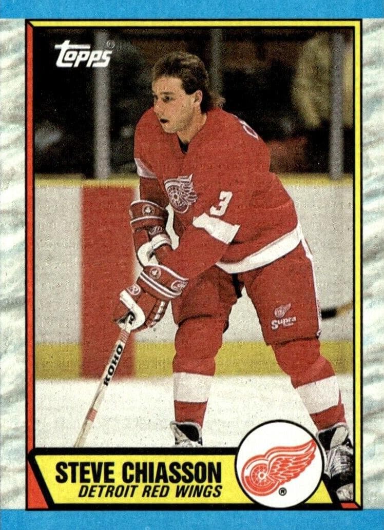 Steve Chiasson trading card
