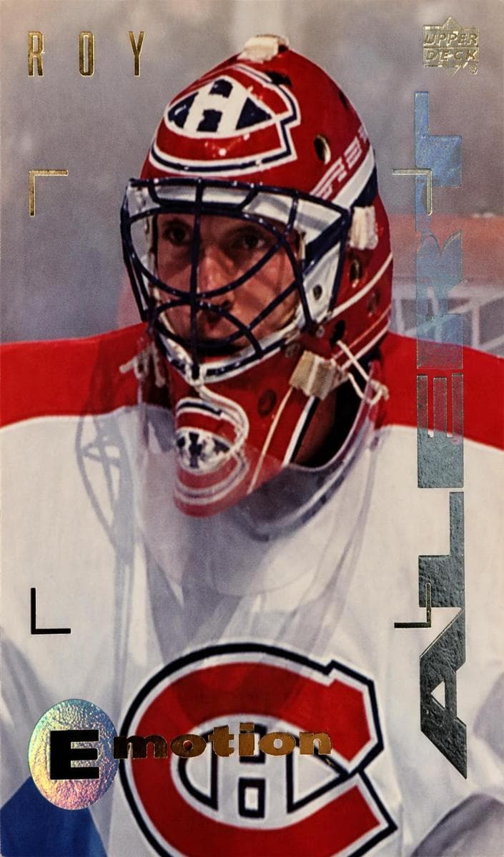 Patrick Roy 1995 skybox E-motion