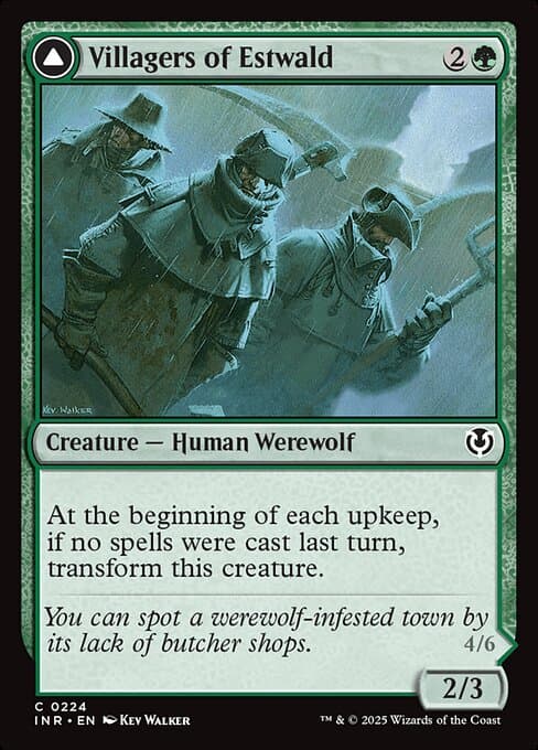 Villagers of Estwald // Howlpack of Estwald #224
