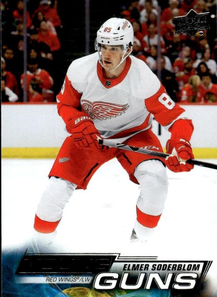Elmer Soderblom trading card