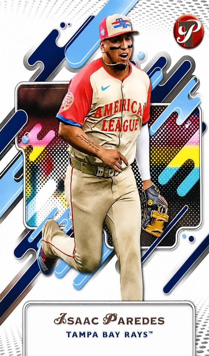 Isaac Paredes trading card