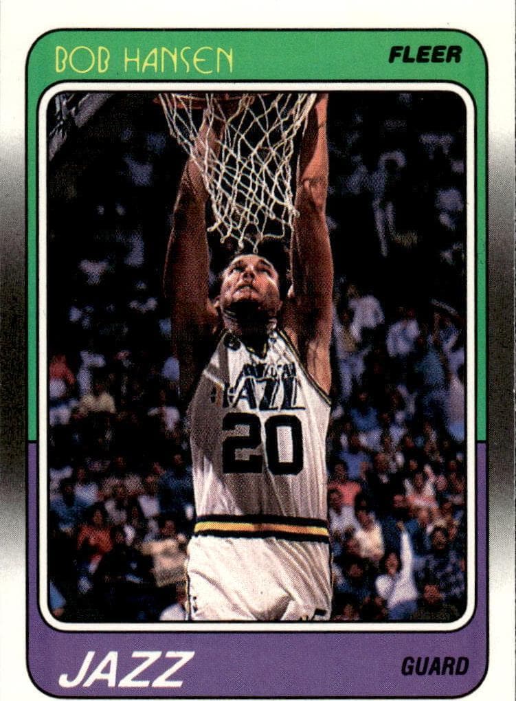 Bobby Hansen trading card