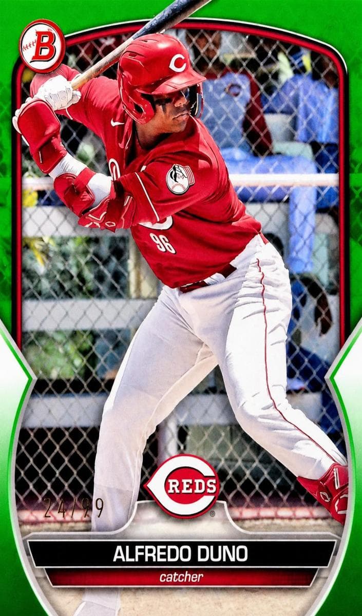 Alfredo Duno 2023 bowman Bowman Draft