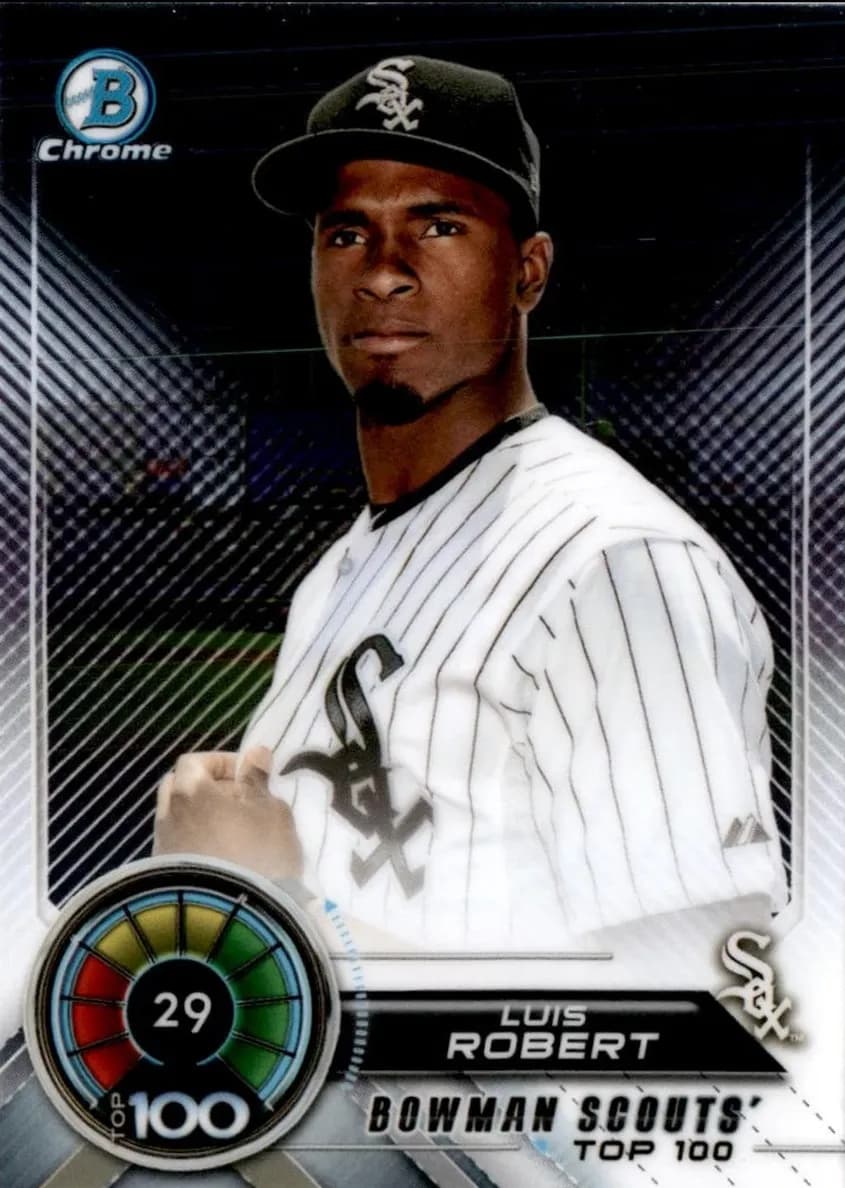 Luis Robert 2018 bowman Bowman