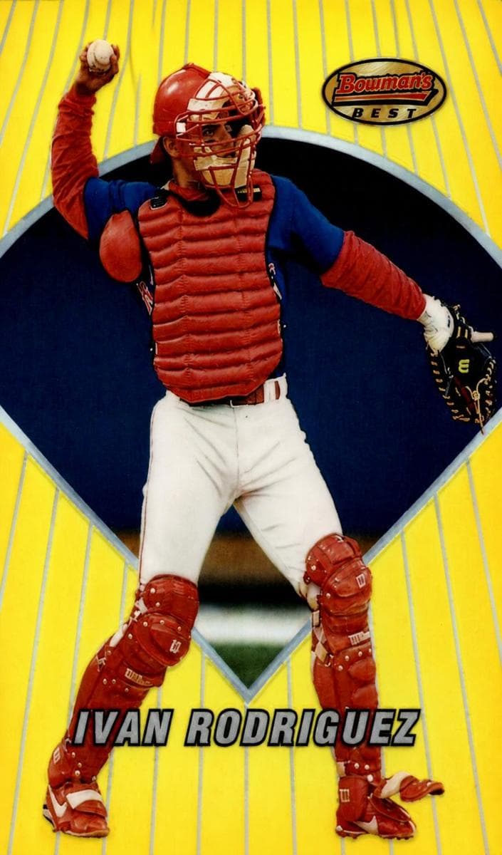 Ivan Rodriguez 1996 bowman
