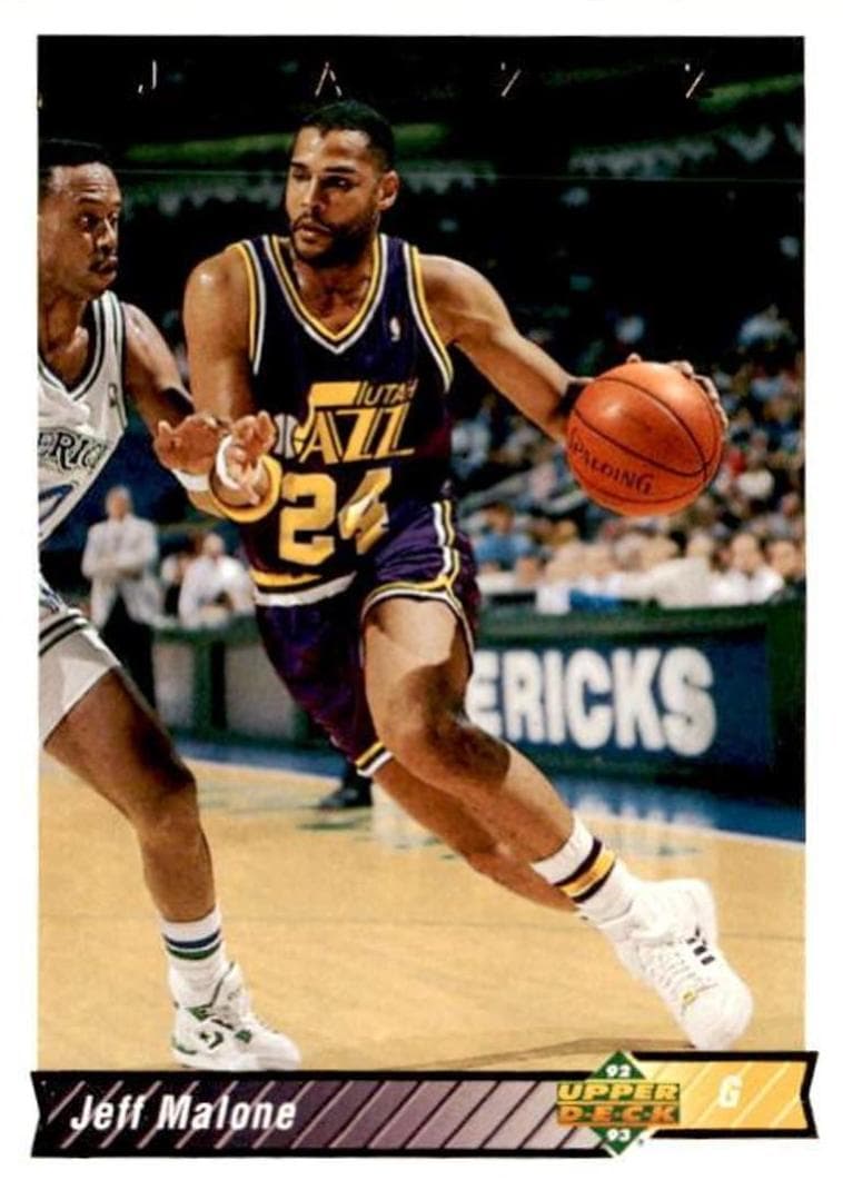 Jeff Malone 1992 upper-deck Upper Deck
