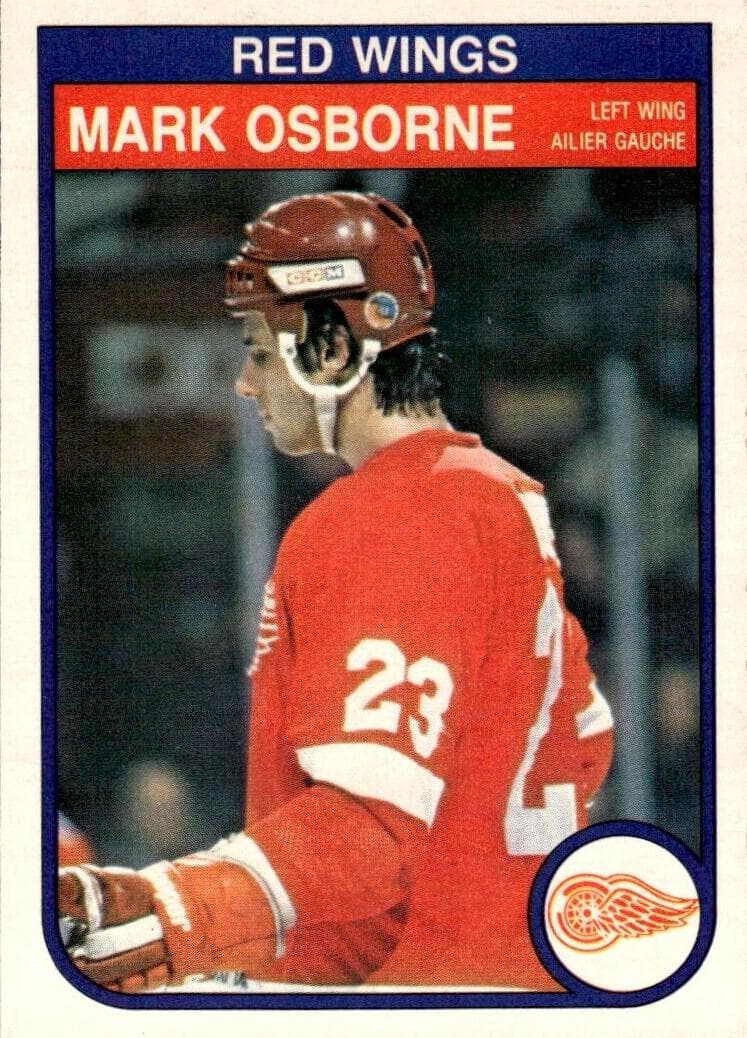 Mark Osborne 1982 topps O-Pee-Chee