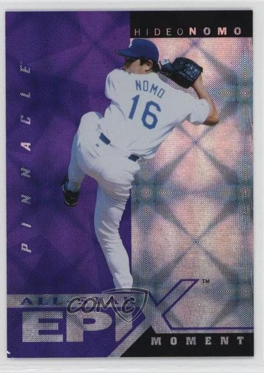 Hideo Nomo 1998 unknown Pinnacle Plus