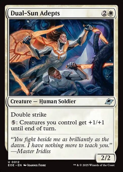 Dual-Sun Adepts 2025 Magic: The Gathering Edge of Eternities