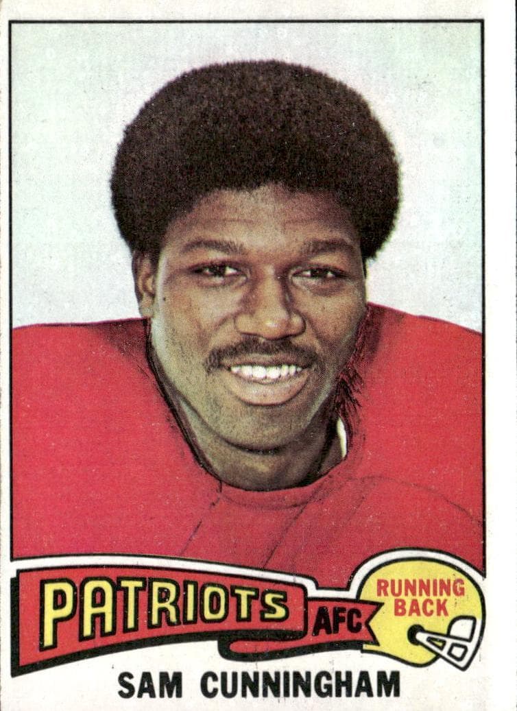 Sam Cunningham 1975 topps Topps