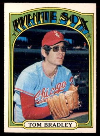 Tom Bradley 1972 topps O-Pee-Chee