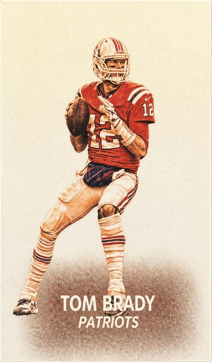 Tom Brady 2013 topps Topps Magic