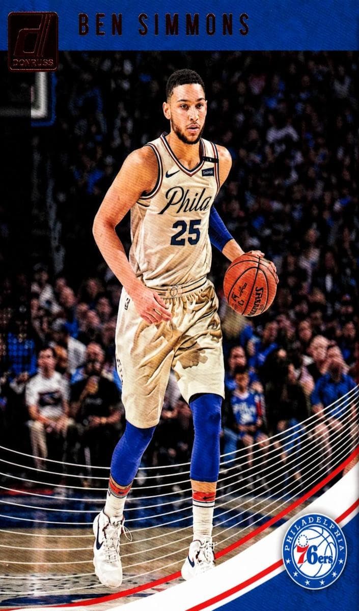 Ben Simmons 2018 panini Donruss Optic