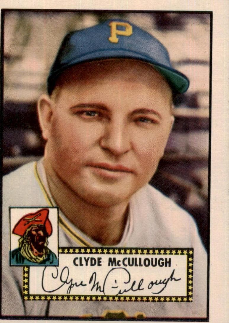 Clyde McCullough 1952 topps Topps