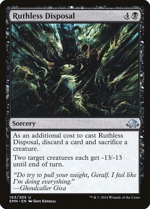 Ruthless Disposal 2016 Magic: The Gathering Eldritch Moon