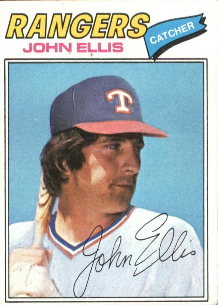 John Ellis 1977 topps Topps