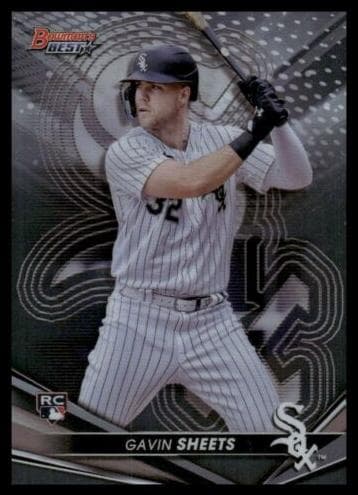 Gavin Sheets 2022 bowman Bowman's Best