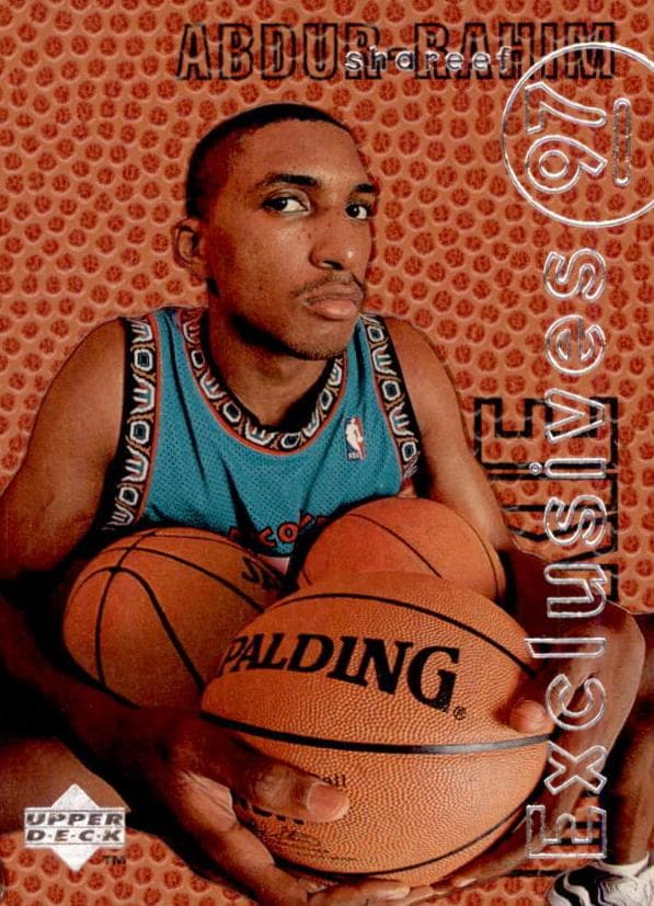 Shareef Abdur-Rahim 1996 upper-deck Upper Deck