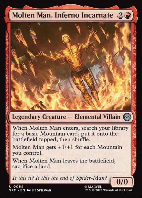Molten Man, Inferno Incarnate #84