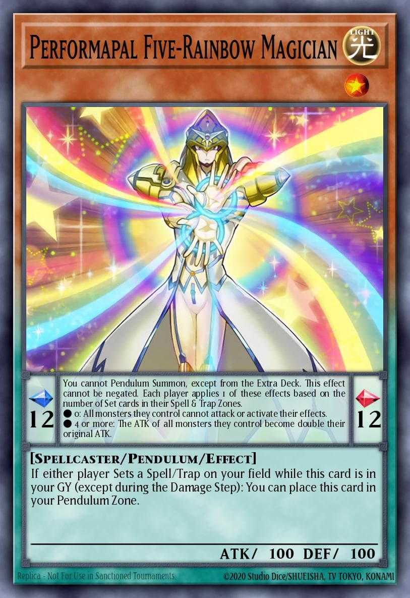Performapal Five-Rainbow Magician #BLLR-EN005