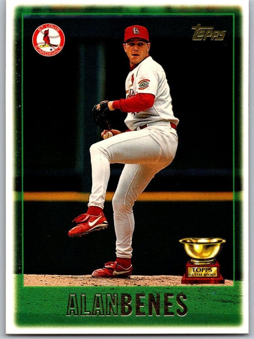 Alan Benes 1997 topps Topps