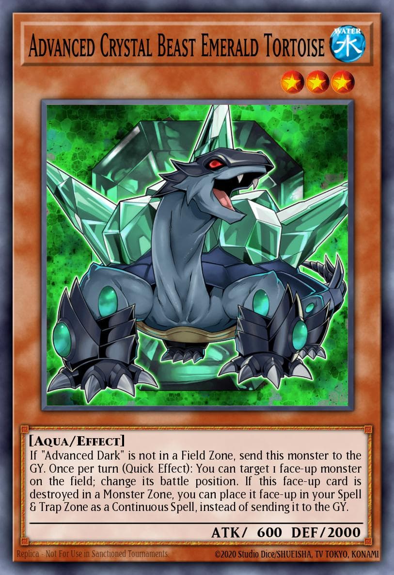 Advanced Crystal Beast Emerald Tortoise #BLCR-EN012